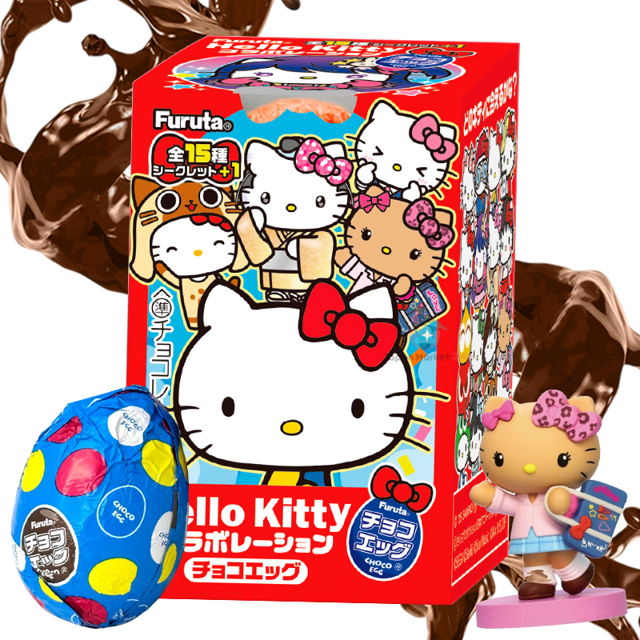 Huevo de chocolate sorpresa edición Hello Kitty