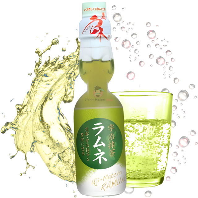 Ramune sabor a matcha 200ml