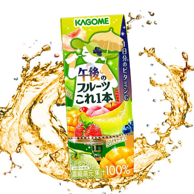 Zumo Kagome Afternoon Fruit 200ml