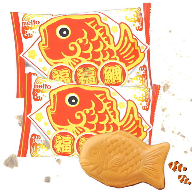 Galleta taiyaki Fukufukudai 16.5g