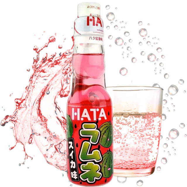 Ramune Hata Kosen sabor sandía 200ml