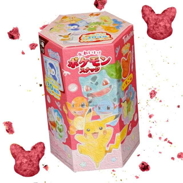 Snack Tohato edición Pokémon sabor fresa