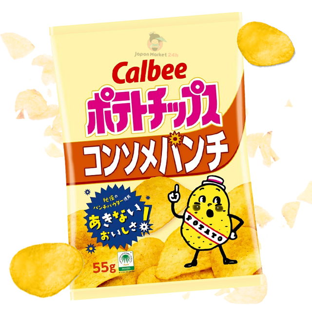 Patatas Calbee sabor consomé