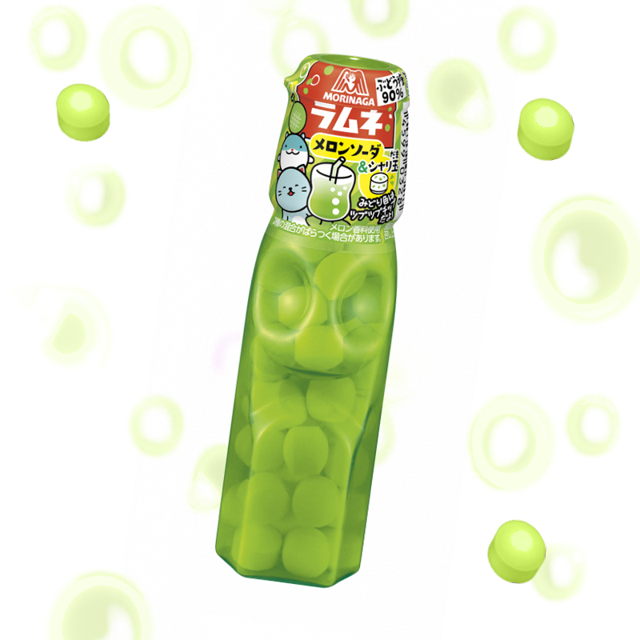 Caramelo Morinaga sabor melon