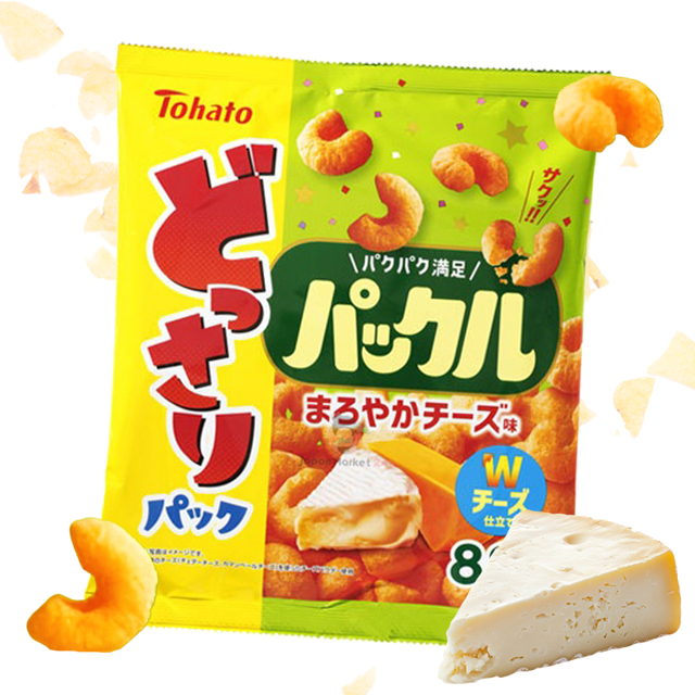 Snack Tohato Packle Big sabor queso suave