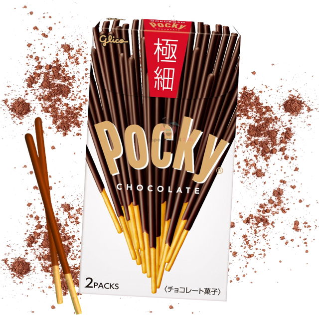 Pocky Glico chocolate ultrafino 84g