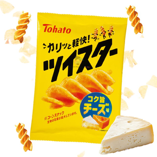 Snack Tohato Twister sabor queso