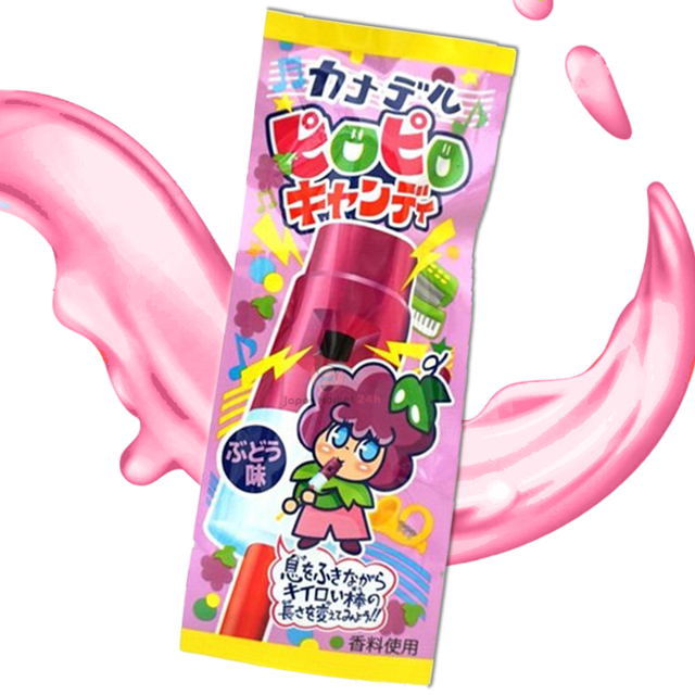 Caramelo Yaokin Kanaderu Piro Piro sabor Uva 12g