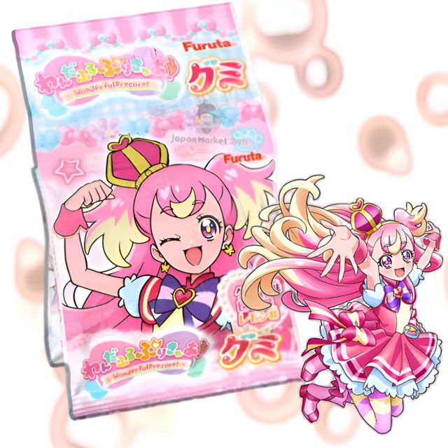 Gominolas Furuta edición Pretty Cure (4 packs) 60g