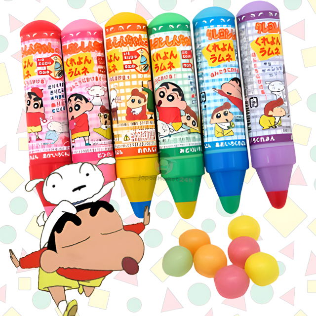 Gominolas Crayon Shin Chan sabor a ramune 14g