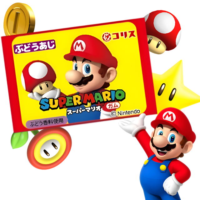 Chicle Coris edición Super Mario 5g