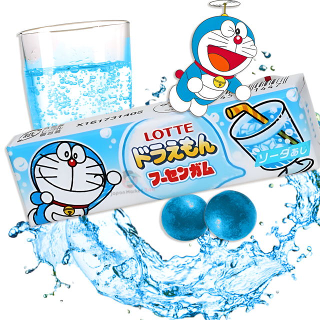 Chicle de Doraemon sabor a soda 19g