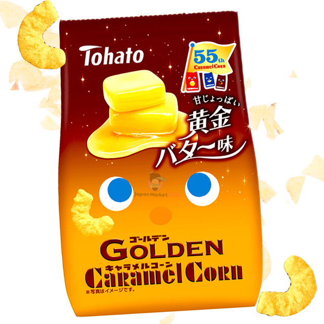 Snack Tohato Caramel Corn Golden Butter