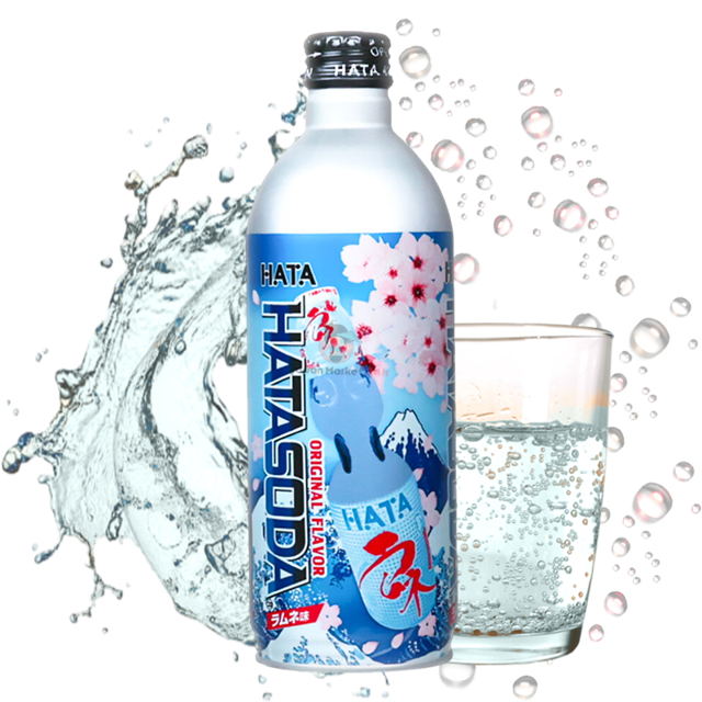 Refresco Hata Kosen HATA-SODA sabor ramune original 500ml