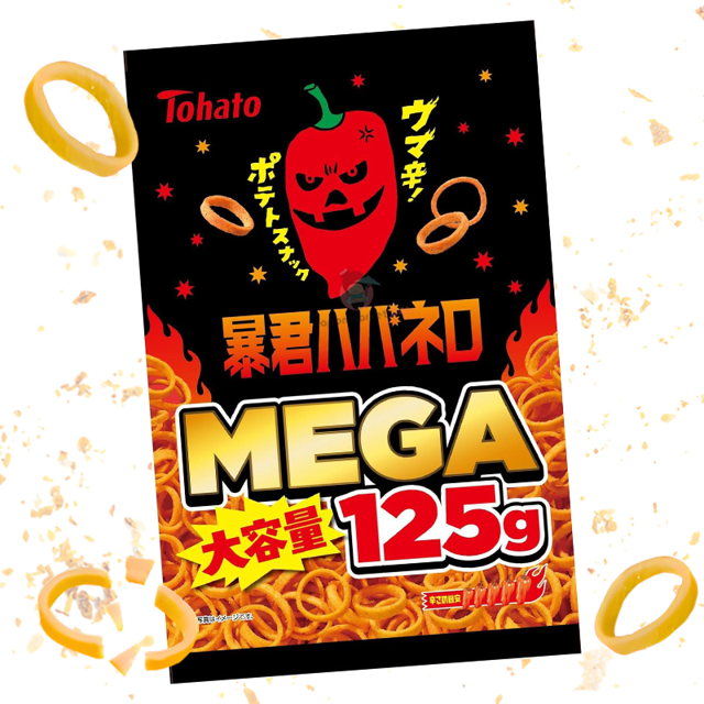 Snack Tohato Mega Tyrant Habanero picante