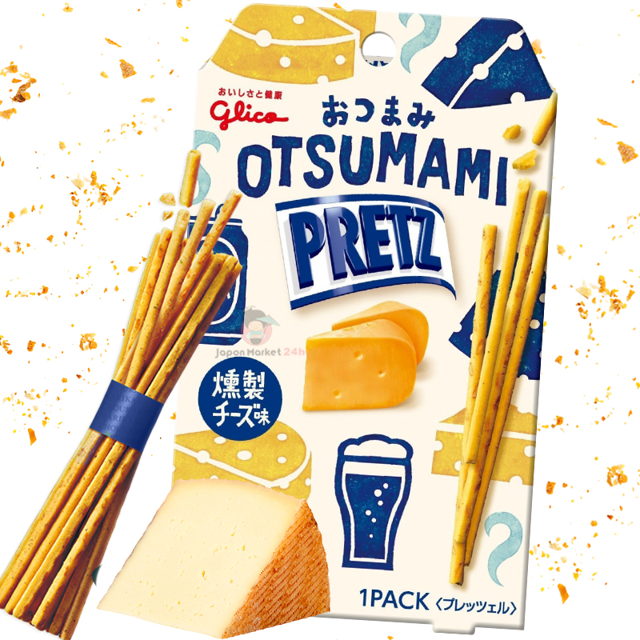 Pretz sabor a queso ahumado 24g