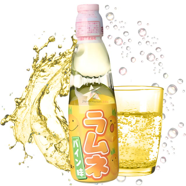 Ramune de piña Hata Kosen 200ml