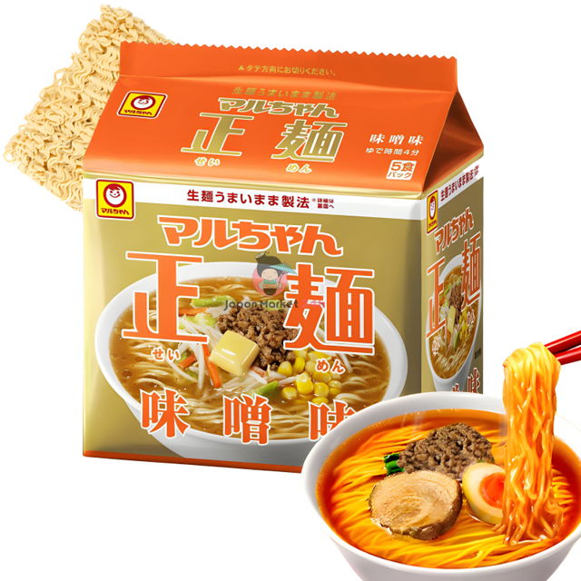 Ramen Maruchan Sabor Cerdo y Miso (5 Packs) | 560 gr
