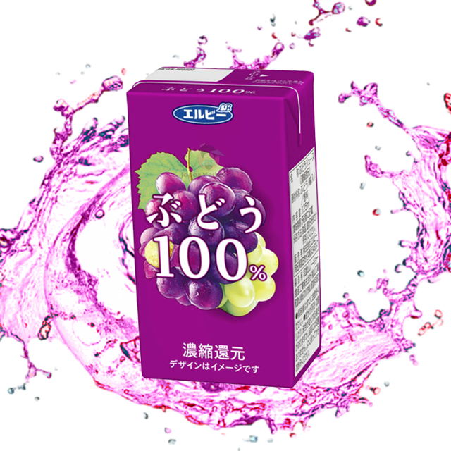 Zumo Elbee de uva 125ml