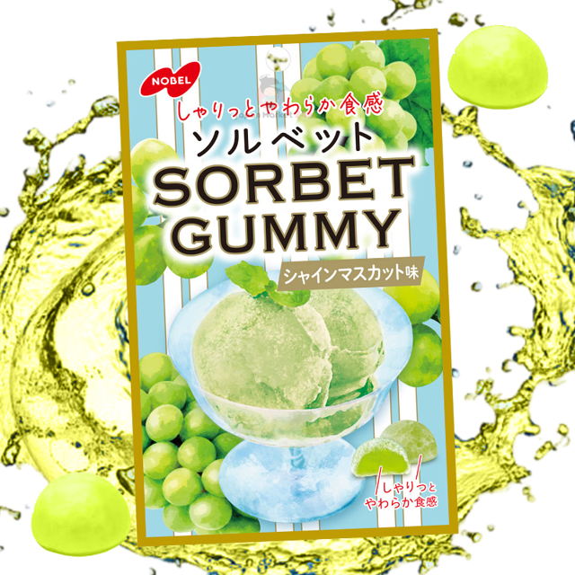 Gominolas Nobel Sorbet Shine moscatel