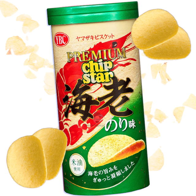 Patatas Chip Star Sabor Gamba y Alga Nori 45g