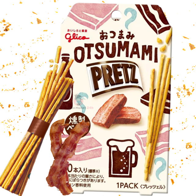 Pretz sabor a bacon ahumado 24g