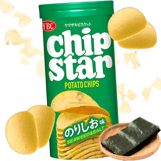 Patatas Chipstar sabor a algas 45g