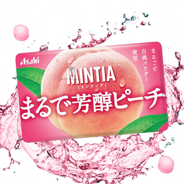 Mentas Asahi Mintia Rich melocotón