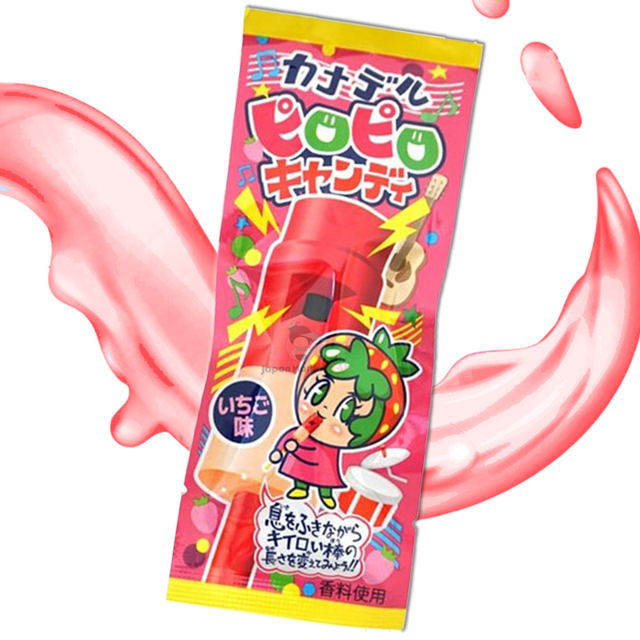 Caramelo Yaokin Kanaderu Piro Piro sabor fresa 12g