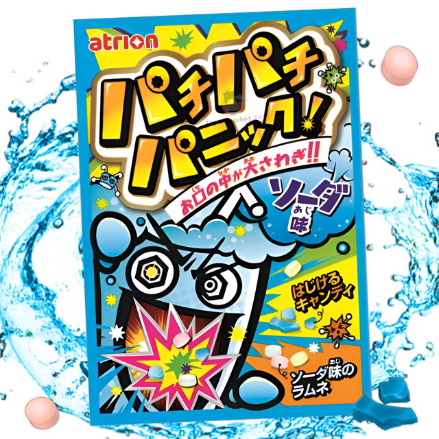 Caramelos Meisan Pachi Panic sabor a soda 5g
