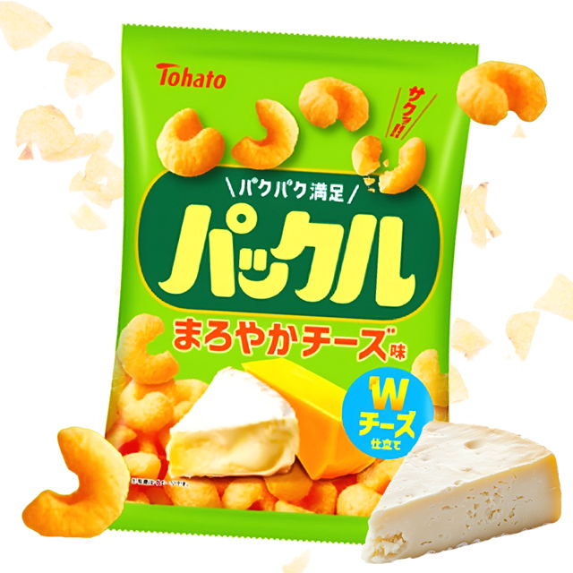 Snack de maiz Tohato sabor queso 57g