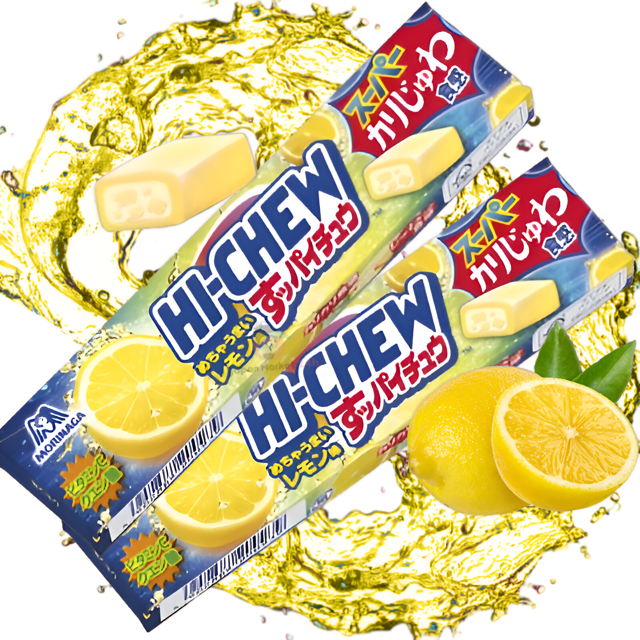Caramelos Morinaga Hi-Chew sabor a limón 55.2g