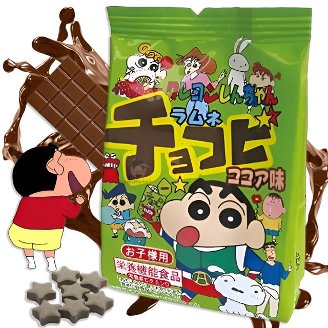 Minigalletas Shin Chan de chocolate 12g