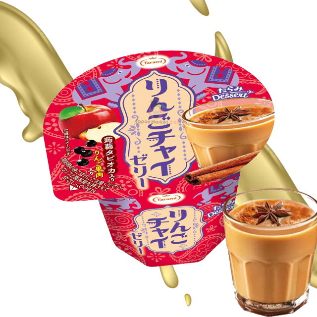 Gelatina Tarami sabor manzana y chai