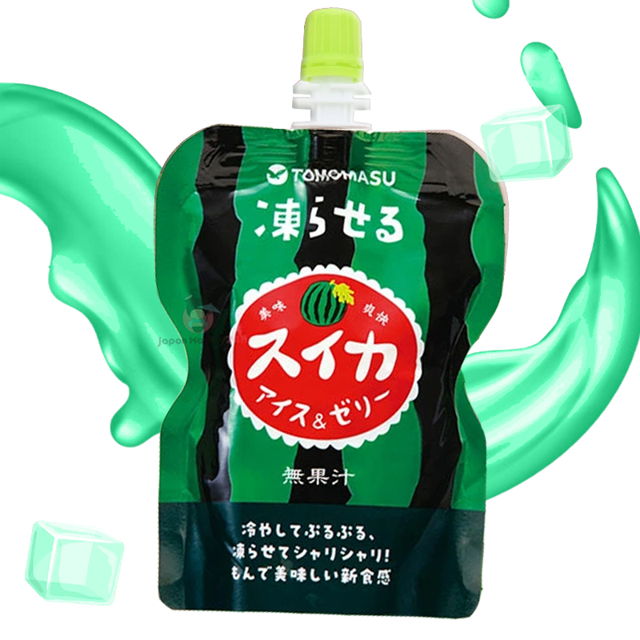 Gelatina Tomomasu sabor sandía Ice & Jelly